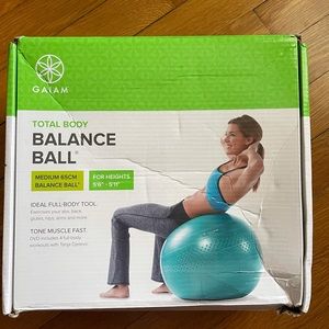 Yoga ball ...GAIAM brand